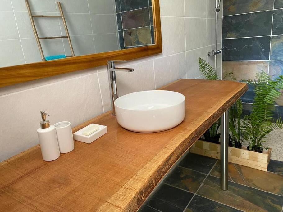 Ferienwohnung Zayann Zen Gourbeyre Exterior foto