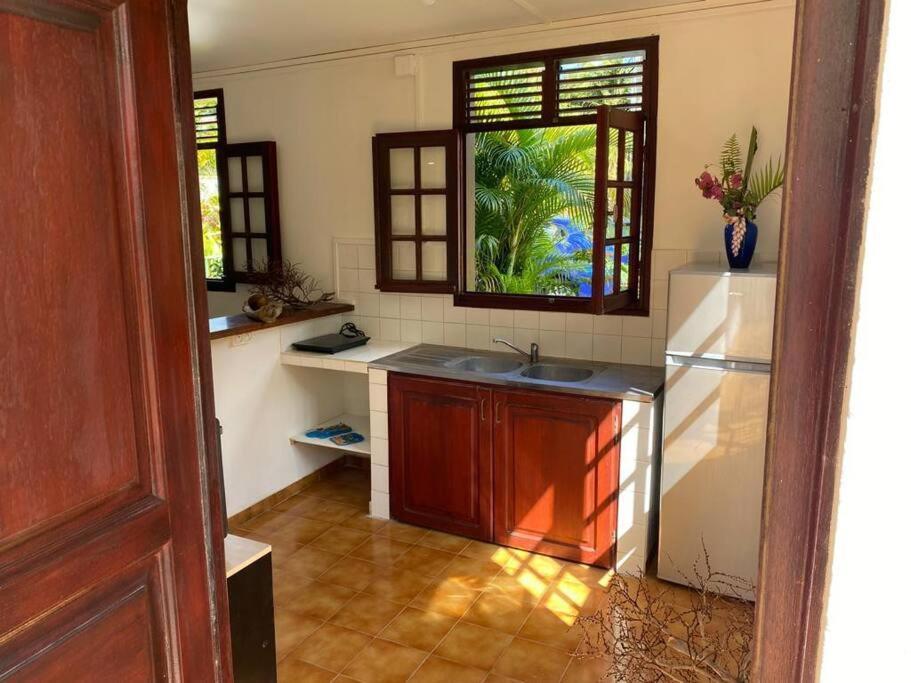 Ferienwohnung Zayann Zen Gourbeyre Exterior foto